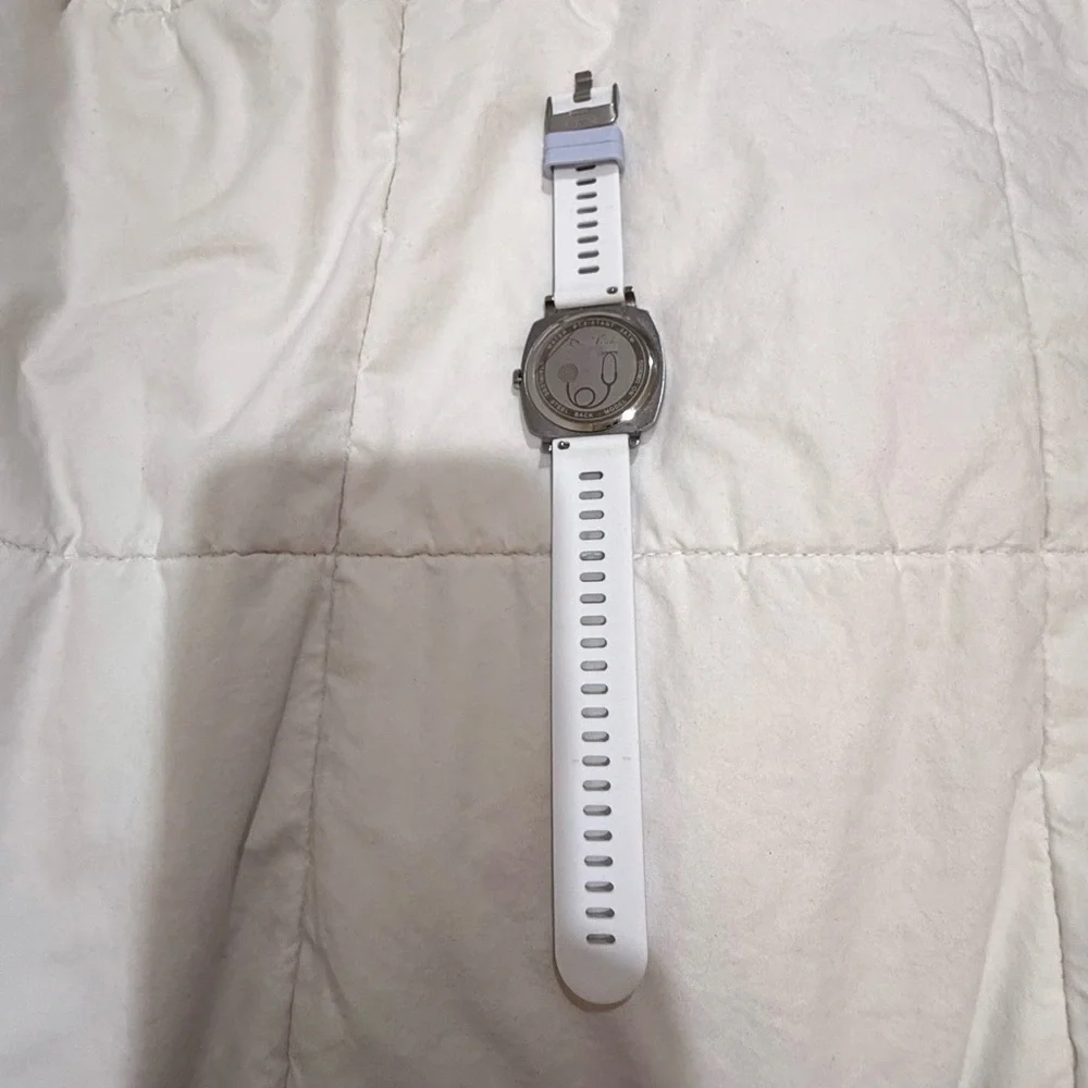 Elegant Analog watch with Soft Blue Strap